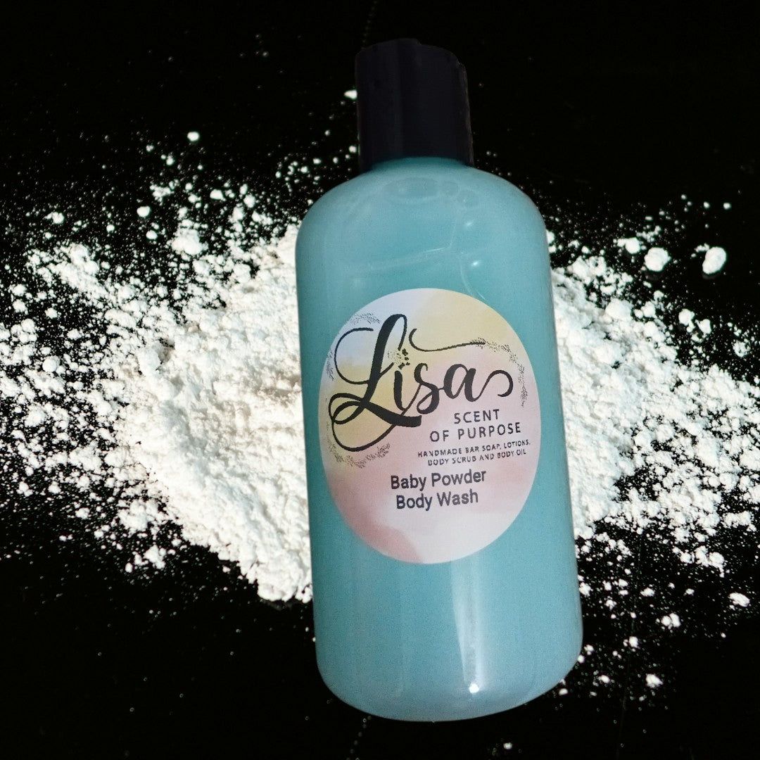 Baby Powder Hand and Body Wash 8oz